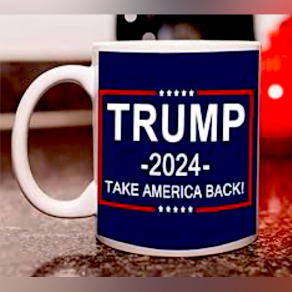 Trump 2024
Take America Back Coffee Cup
Patriotic Mug